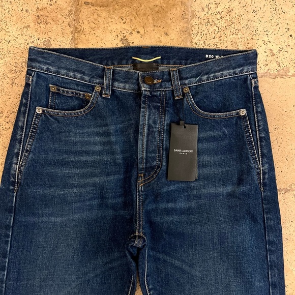 Saint Laurent dark wash denim size 29. - Picture 2 of 12